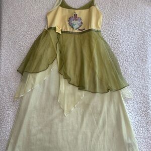 Yellow and Green Princess Dress